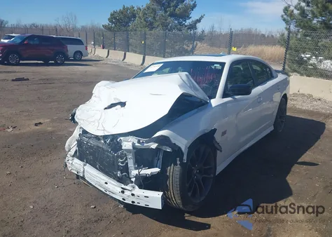 2023 Dodge Charger Scat Pack from USA, damaged, VIN 2C3CDXGJ5PH648498